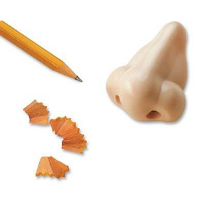 Nose Pencil Sharpener