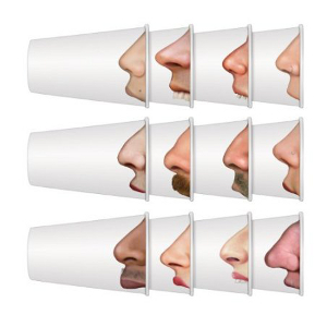 Pick Your Nose Paper Cups