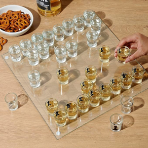 Shot Glass Checkers Set