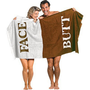 Butt Face Towel