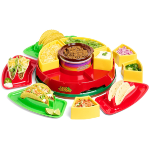 Heated Taco Bar Serving Set