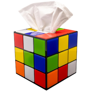 Rubik's Cube Tissue Box Cover