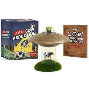 UFO Cow Abduction With Light and Sound