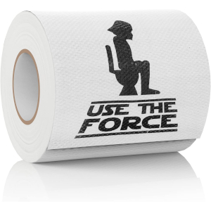 Use The Force Star Wars Toilet Paper