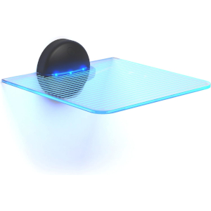 Wall Shelf with Built In Lights